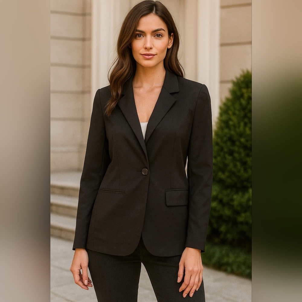 Classic Black Blazer